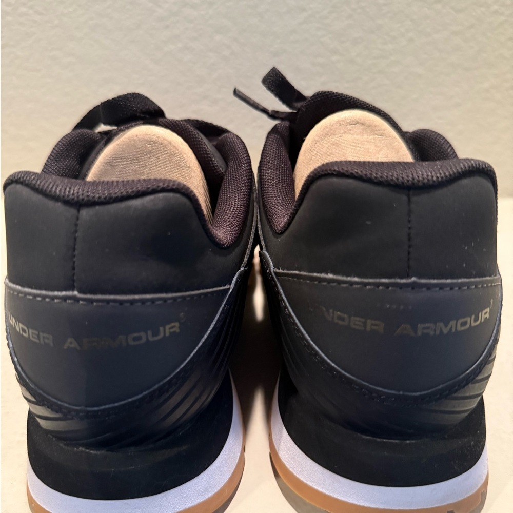 Under Armour Black and Gold Sneakers - Picture 4 of 7